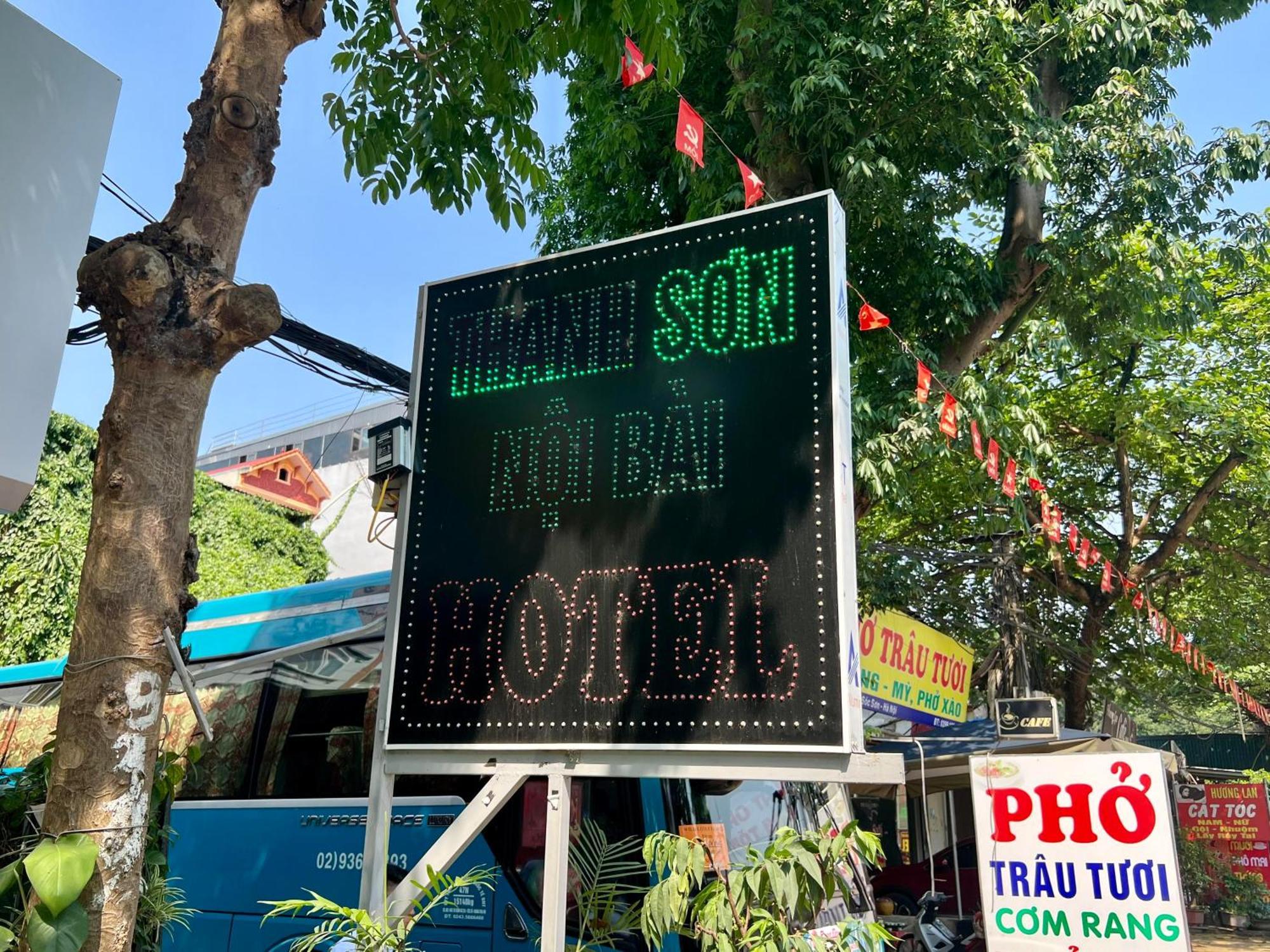Khach San Thanh Son Noi Bai Hanoi Exterior foto
